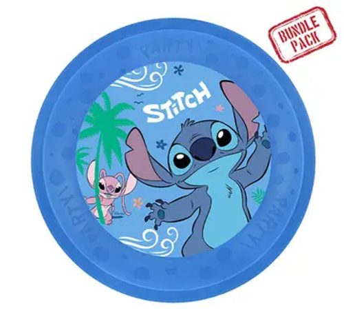 Disney Lilo und Stitch Angel Micro Premium Kunststoffteller Set 4 Stk 21 cm