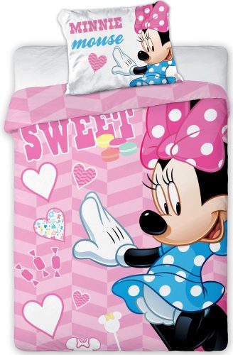 Disney Minnie  Sweet  Kinderbettwäsche 100×135cm, 40×60 cm