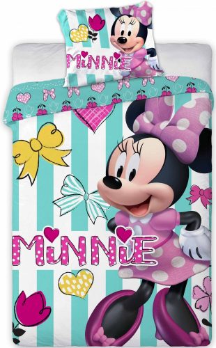 Disney Minnie  Delight Kinderbettwäsche 100×135cm, 40×60 cm