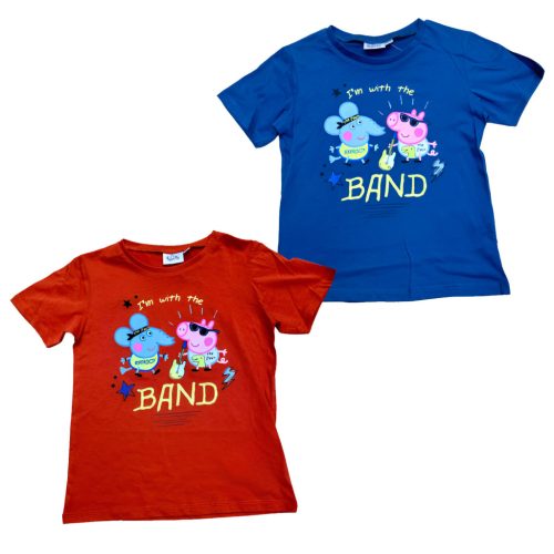 Peppa Wutz Kinder kurz T-Shirt, Oberteil 3-6 Jahre