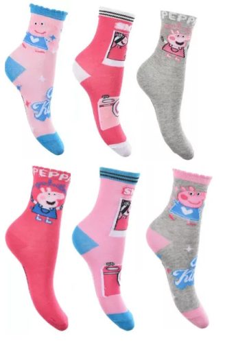 Peppa Wutz Kinder Socken 23-34