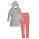 Ushuaia Grey Graues Damen-Home-Set S-XXL