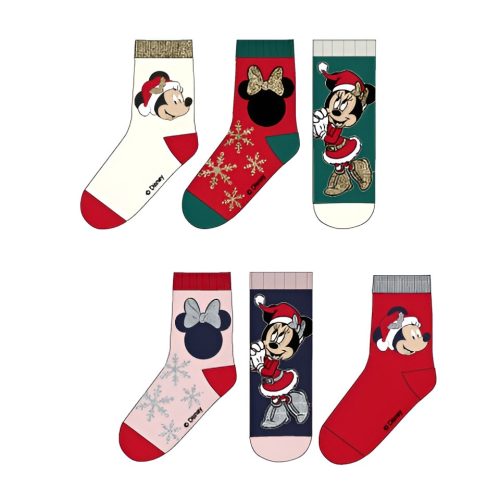 Disney Minnie  Snow Weihnachts-Kinderstrümpfe 23-34