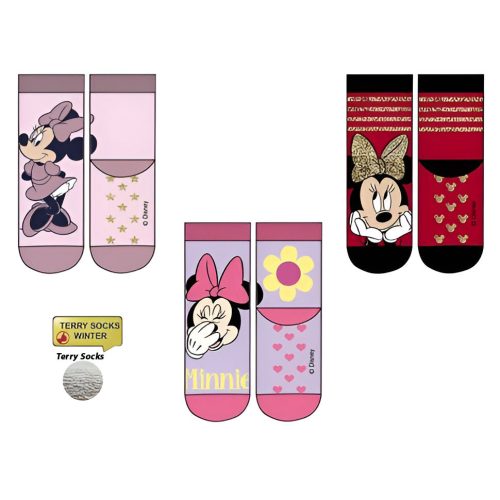 Disney Minnie  Chic Kinder dicke Anti-Rutsch-Socken 23-34