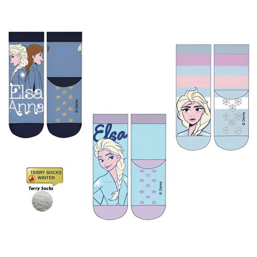 Disney Eiskönigin Elsa Kinder dicke Anti-Rutsch-Socken 23-34