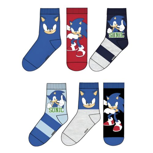 Sonic the Hedgehog Blue Sonic der Igel Kinder Socken 23-34