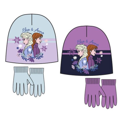 Disney Eiskönigin Sisters Kinder Mütze + Handschuh Set 52-54 cm