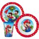 Super Mario Geschirrset, Micro-Kunststoff-Set, mit Becher 260 ml