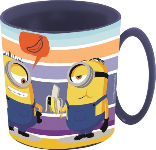 Minions Gestreifter Mikrobecher 350 ml