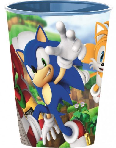 Sonic the Hedgehog Glas, Kunststoff 260 ml