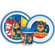 Paw Patrol Pup Power rutschfestes Geschirrset, Micro-Kunststoffset