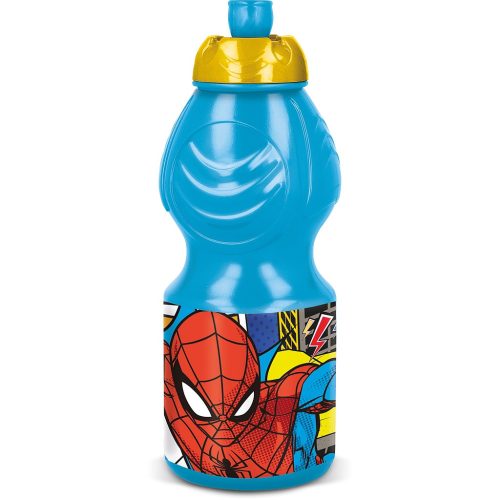 Spiderman Midnight Flyer Flasche, Sportflasche 400 ml