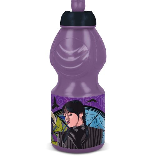 Wednesday Nevermore Academy Flasche, Sportflasche 400 ml