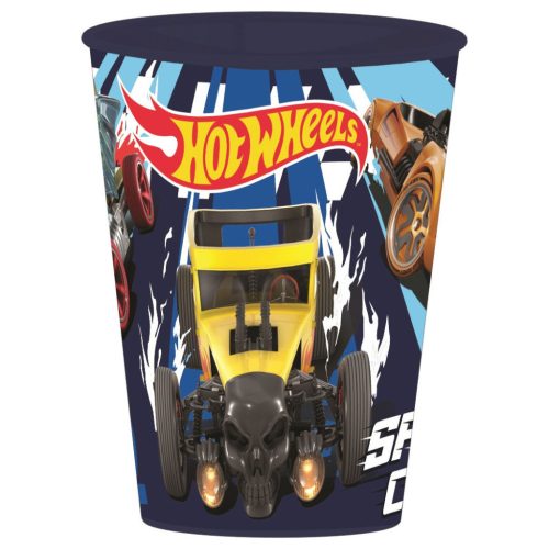 Hot Wheels Blue Fire Becher, Kunststoff 260 ml